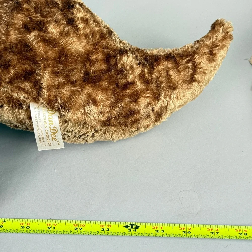 Dan Dee Collector's Choice Large Stuffed Triceratops Dinosaur Plush Brown 29